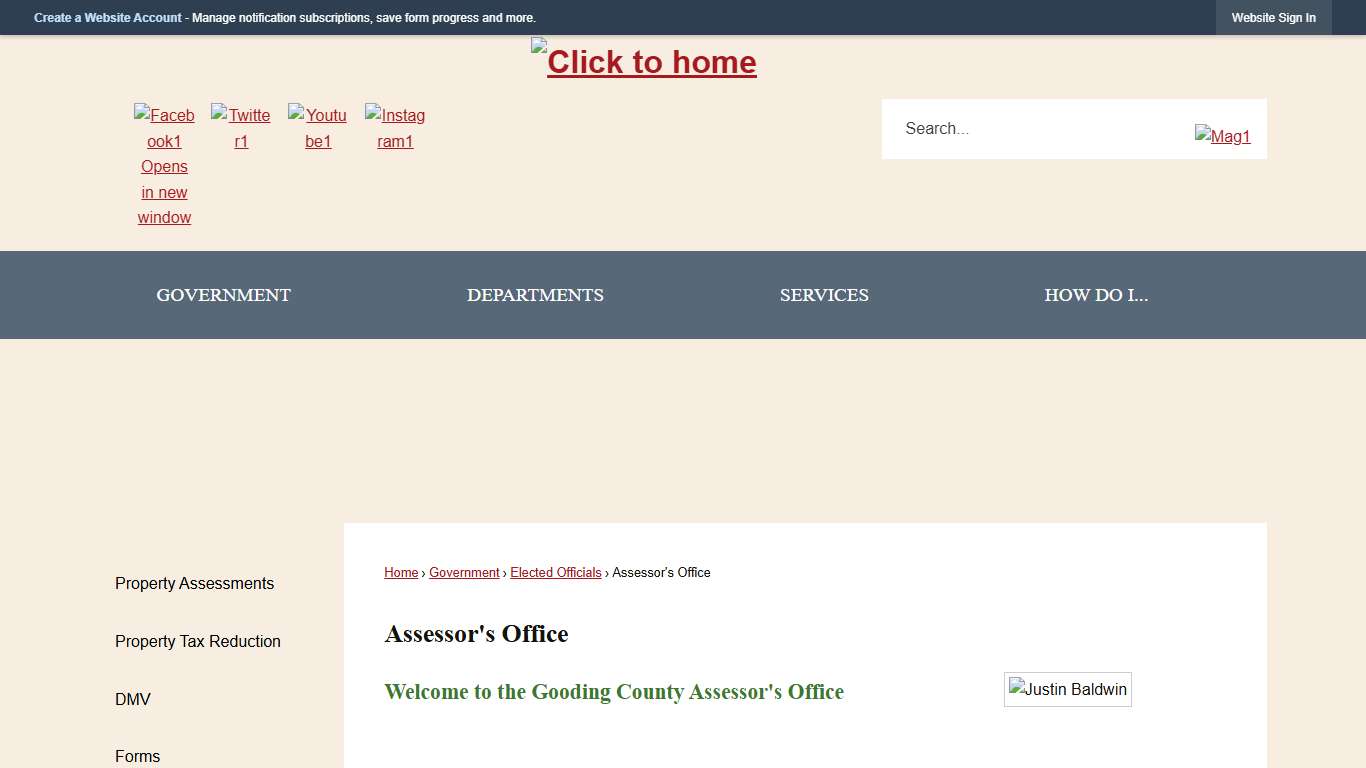 Assessor's Office | Gooding County, ID